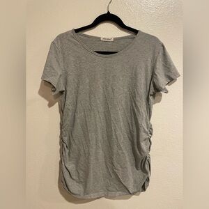 Women’s grey maternity top size Large